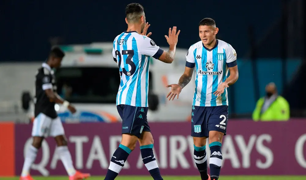 Racing venció a Sporting Cristal por la fecha 2 del grupo E de la Copa Libertadores 2021. Foto: EFE Racing venció a Sporting Cristal por la fecha 2 del grupo E de la Copa Libertadores 2021. Foto: EFE