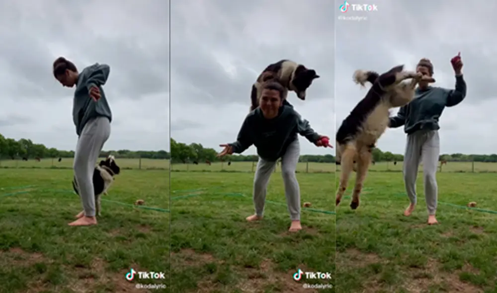 La dupla sorprendió en las redes. Foto: captura de TikTok