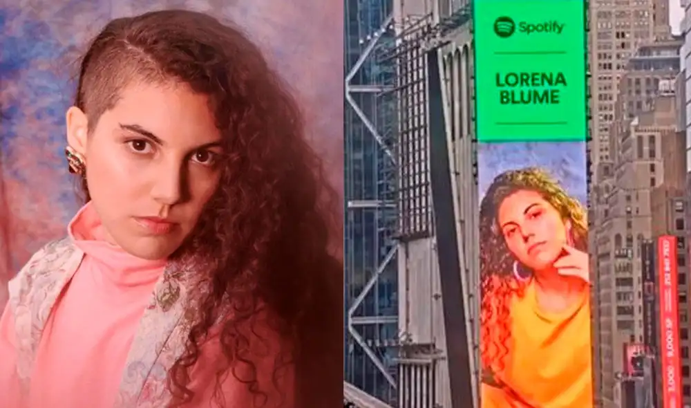 Lorena Blume forma parte de Spotify Equal, un proyecto musical que busca fomentar la igualdad de género en la industria. Foto: Lorena Blume Instagram