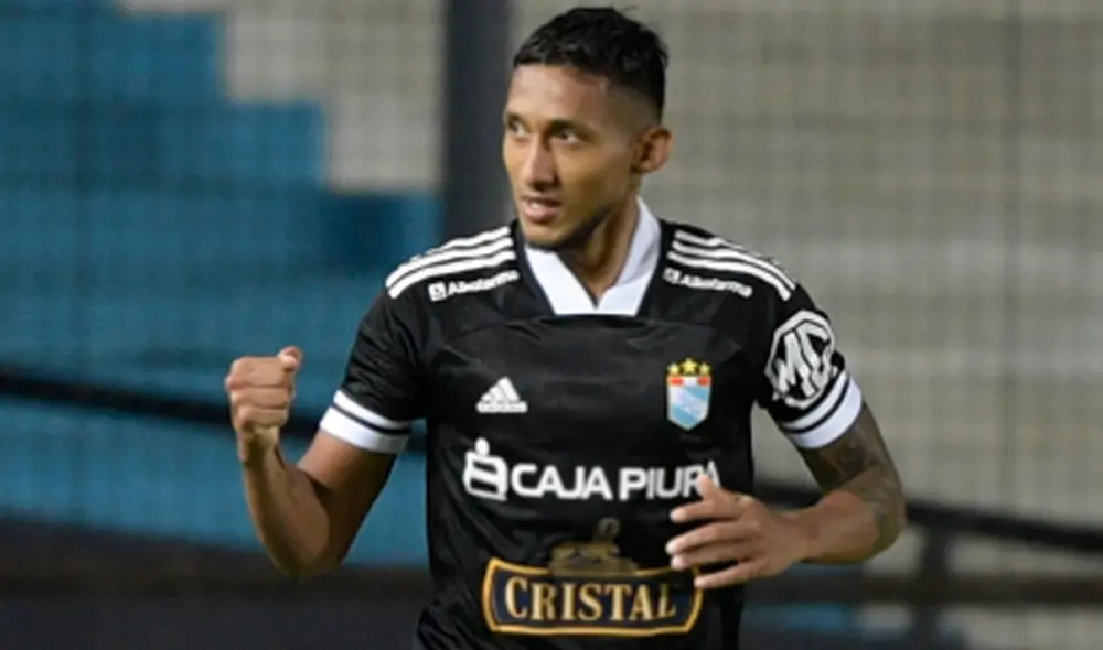 Christofer Gonzales fue autor del gol de Cristal en el partido ante Racing. Foto: AFP