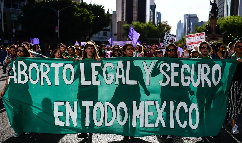 El aborto solo es legal sin importar las causales en Oaxaca y Ciudad de México. Foto: AFP El aborto solo es legal sin importar las causales en Oaxaca y Ciudad de México. Foto: AFP