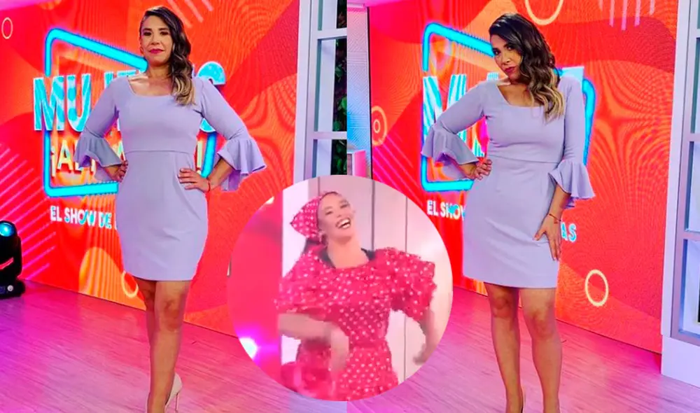 Thais Casalino, Maricarmen Marín y Giovanna Valcárcel protagonizaron divertidas escenas en Mujeres al mando, al participar en la secuencia de talentos. Foto: captura Latina Thais Casalino, Maricarmen Marín y Giovanna Valcárcel protagonizaron divertidas escenas en Mujeres al mando, al participar en la secuencia de talentos. Foto: captura Latina
