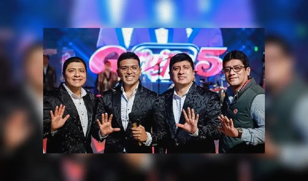 El coronavirus afectó a uno de los integrantes del Grupo 5. Foto: difusión