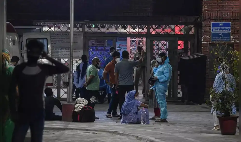 India se ha convertido en uno de los principales focos de contagio de la COVID-19 del mundo. Foto: AFP India se ha convertido en uno de los principales focos de contagio de la COVID-19 del mundo. Foto: AFP