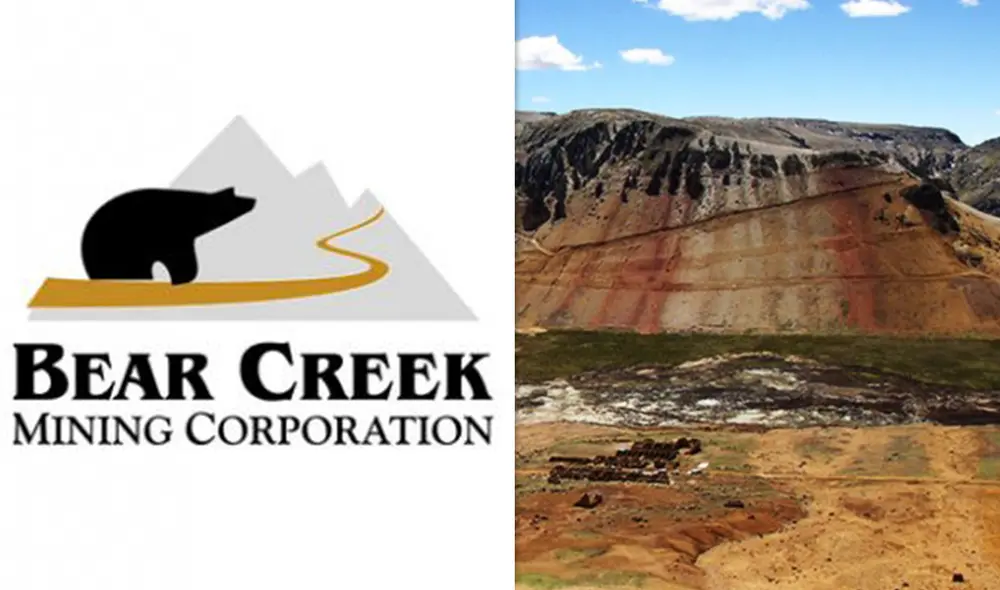 Bear Creek. Corani tiene un potencial de 49 millones de onzas de plata durante los tres primeros años de operaciones. Foto: difusión
