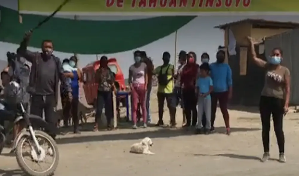 Vecinos realizan rondas campesinas desde las 4.00 a. m. Foto: captura de América