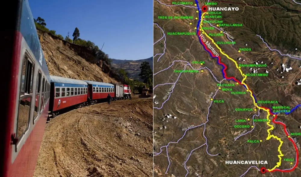 Desde hace casi 80 años, el Tren Macho que une Huancayo y Huancavelica es el principal medio de comunicación para 142 comunidades. Su recorrido se eleva entre los 2.819 y 3.680 msnm. Foto: difusión