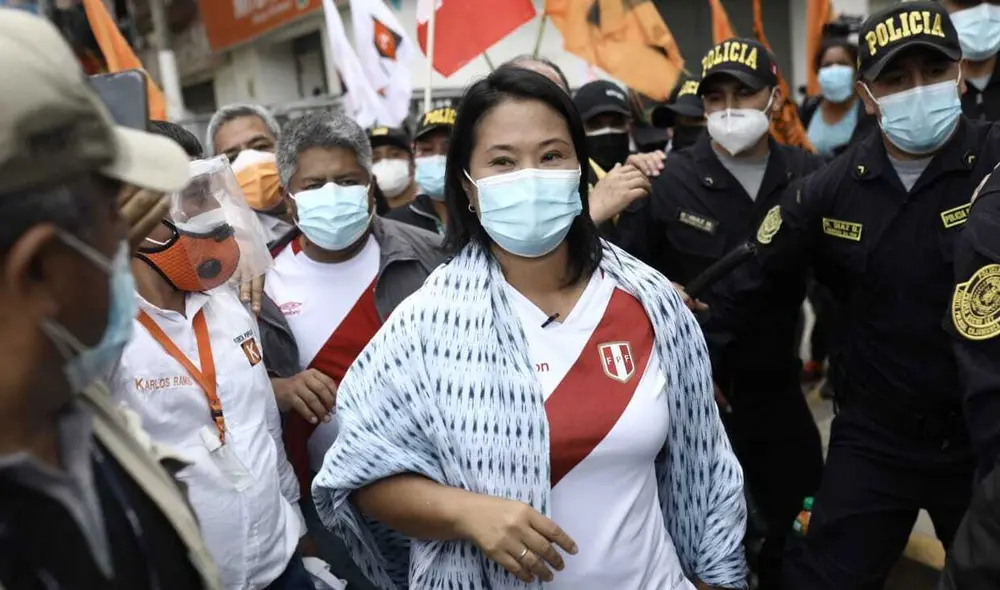 Fujimori postula a la presidencia de la República con Fuerza Popular. Foto: La República Fujimori postula a la presidencia de la República con Fuerza Popular. Foto: La República