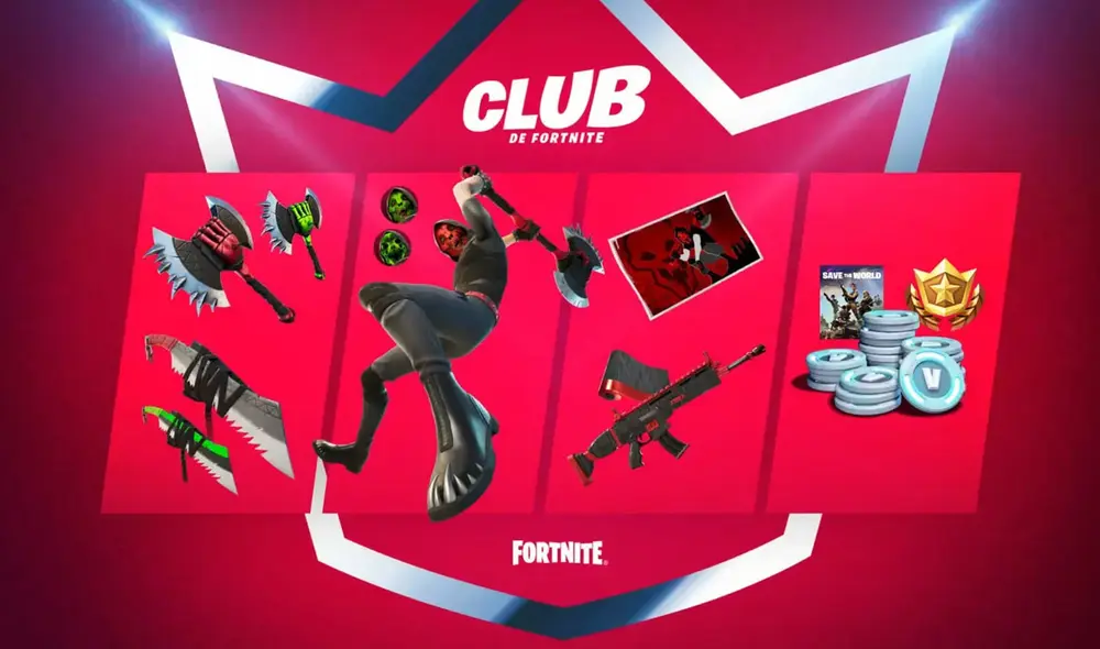 La nueva skin de Deimos es la principal protagonista del nuevo pack. Foto: Epic Games La nueva skin de Deimos es la principal protagonista del nuevo pack. Foto: Epic Games