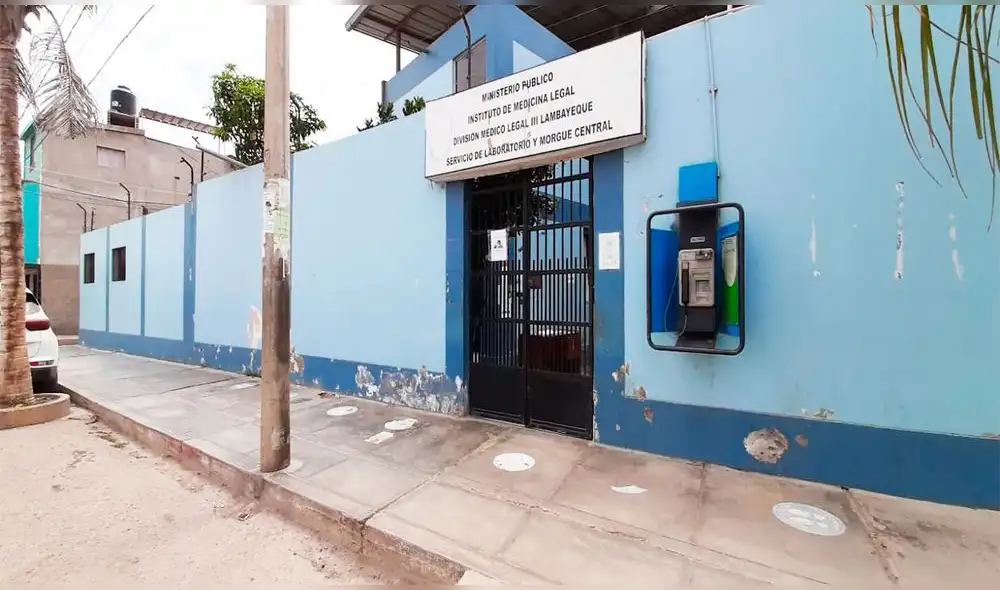 El cuerpo de la víctima fue trasladado a la morgue de Chiclayo para las diligencias de ley. Foto: La República