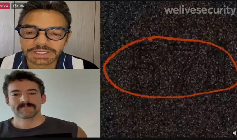 El engaño aprovecha transmisiones legítimas. Foto: ESET