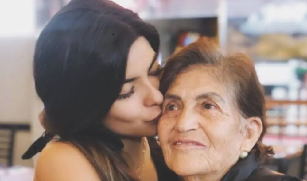 “Les cuento que ayer estuve todo el día con mi abuelita", empezó el mensaje de la ex chica reality. Foto: Ivana Yturbe / Instagram
