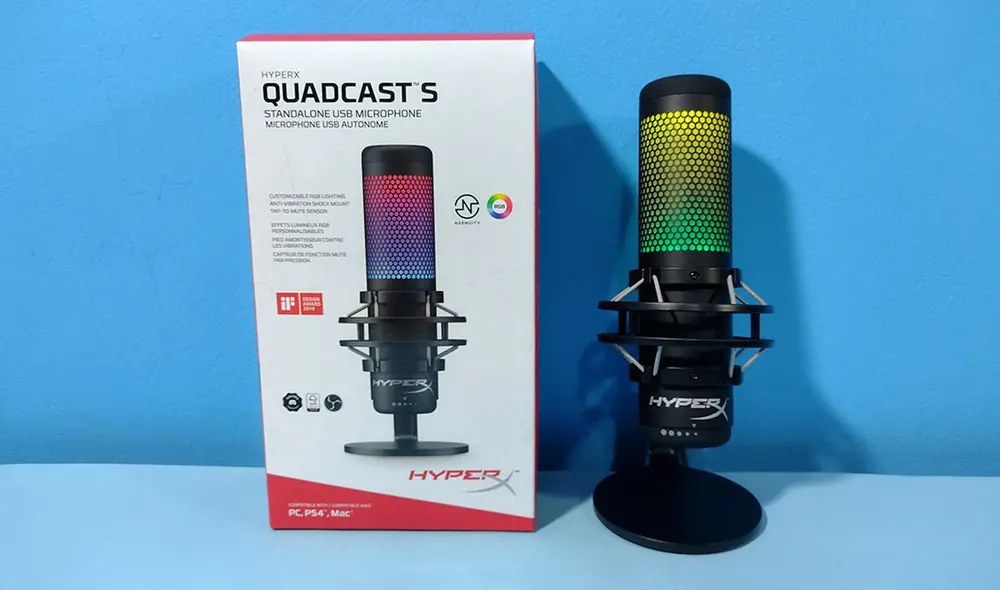 El Quadcast S tiene cuatro polares. Foto: Edson Henriquez