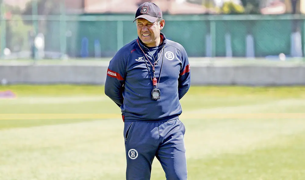 Al mando del Cruz Azul, Reynoso ha conseguido 15 victorias, 3 empates y 2 derrotas. Foto: difusión