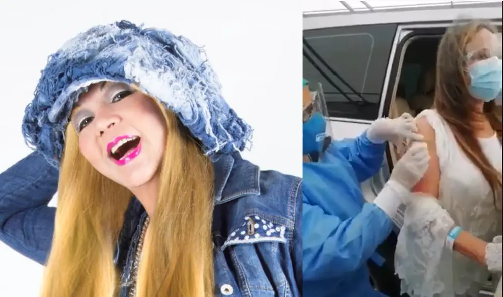 Yola Polastri recibió la primera dosis de la vacuna. Foto: Yola Polastri/Twitter