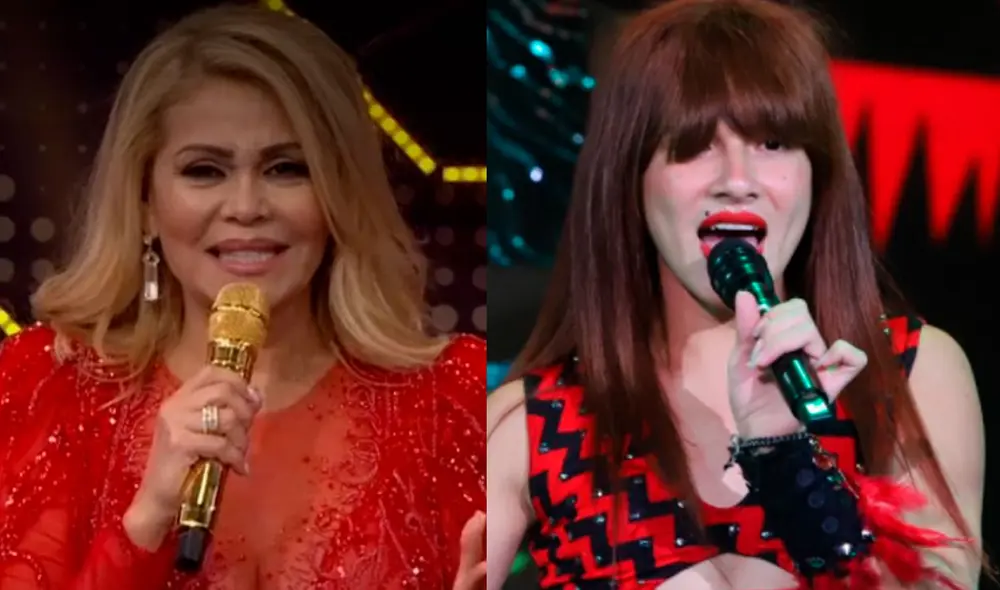 La Uchulú puso en aprietos a Gisela Valcárcel durante la emisión de El artista del año de este sábado 1 de mayo. Foto: El artista del año/Twitter