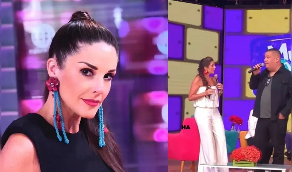 La conductora se despide del ex integrante de Menudo. Foto: Instagram / Rebeca Escribens