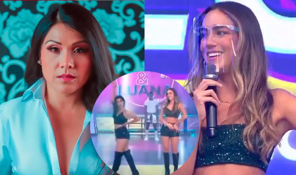 Tula Rodríguez quedó decepcionada luego de ver la presentación de la modelo Luana Barrón en la secuencia ‘Tiktokers, los rivales’, de Esto es guerra. Foto: captura EEG