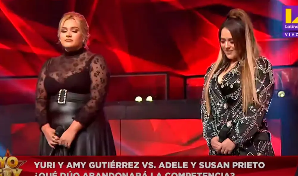 La dupla no sigue más en el programa de imitación. Foto: captura de Latina