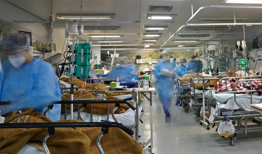 País amazónico sufrió en abril su peor mes en toda la pandemia. Foto: AFP