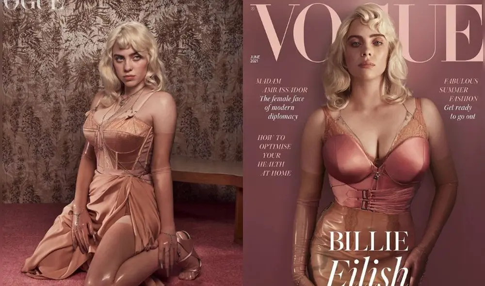 La joven cantante sorprende con un look renovado para la portada de Vogue UK. Foto: Instagram La joven cantante sorprende con un look renovado para la portada de Vogue UK. Foto: Instagram