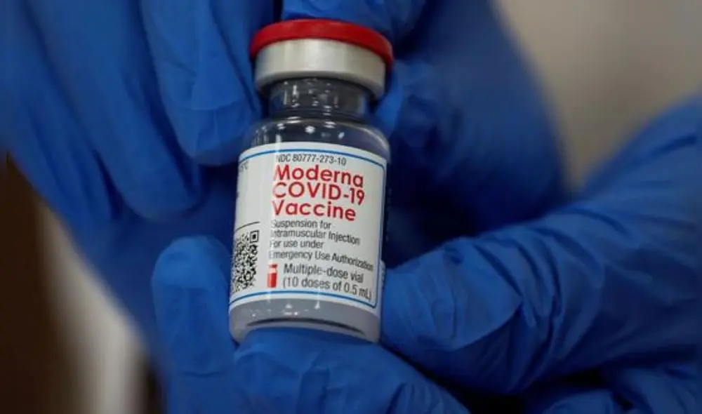 La dosis de Moderna es consideraba una de las más eficaces contras las variantes de la COVID-19. Foto: EFE