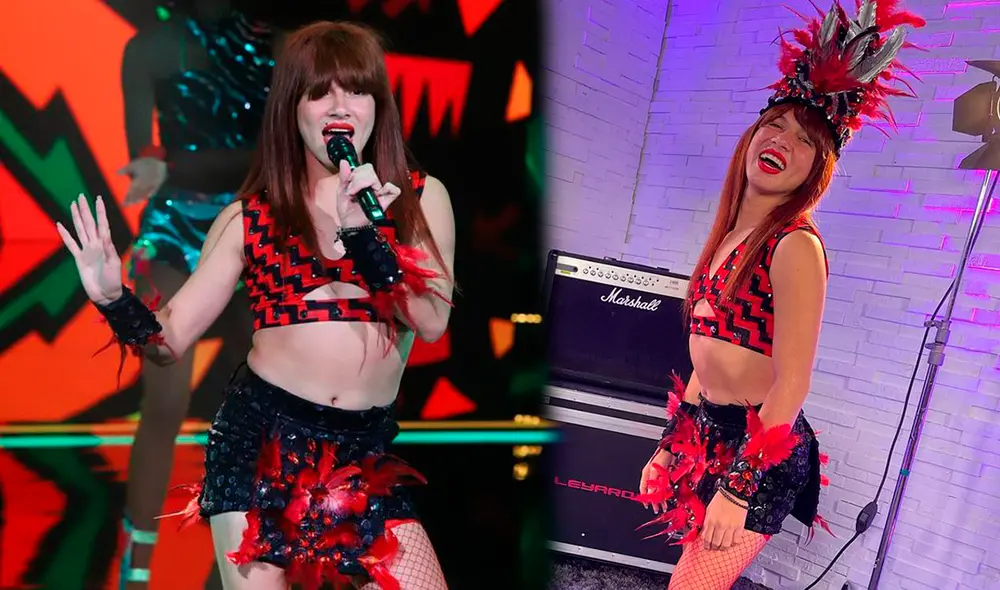 La Uchulú interpretó y bailó el tema “El siqui siqui”. Foto: Instagram / La Uchulú La Uchulú interpretó y bailó el tema “El siqui siqui”. Foto: Instagram / La Uchulú