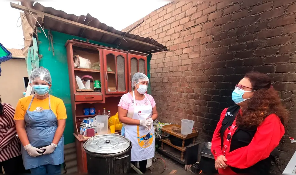 Midis instó a la ciudadanía a apoyar a las ollas comunes con donativos. Foto: Deysi Portuguez / URPI - LR