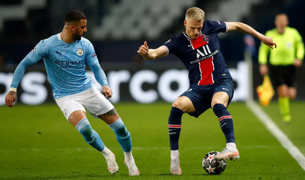 PSG nunca le ha ganado a Manchester City. Foto: EFE PSG nunca le ha ganado a Manchester City. Foto: EFE