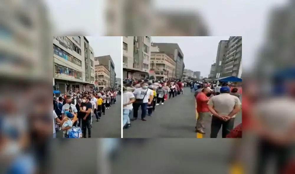 Ciudadanos acudieron a realizar sus trámites documentarios y recojo de DNI. Foto: captura de ATV Noticias