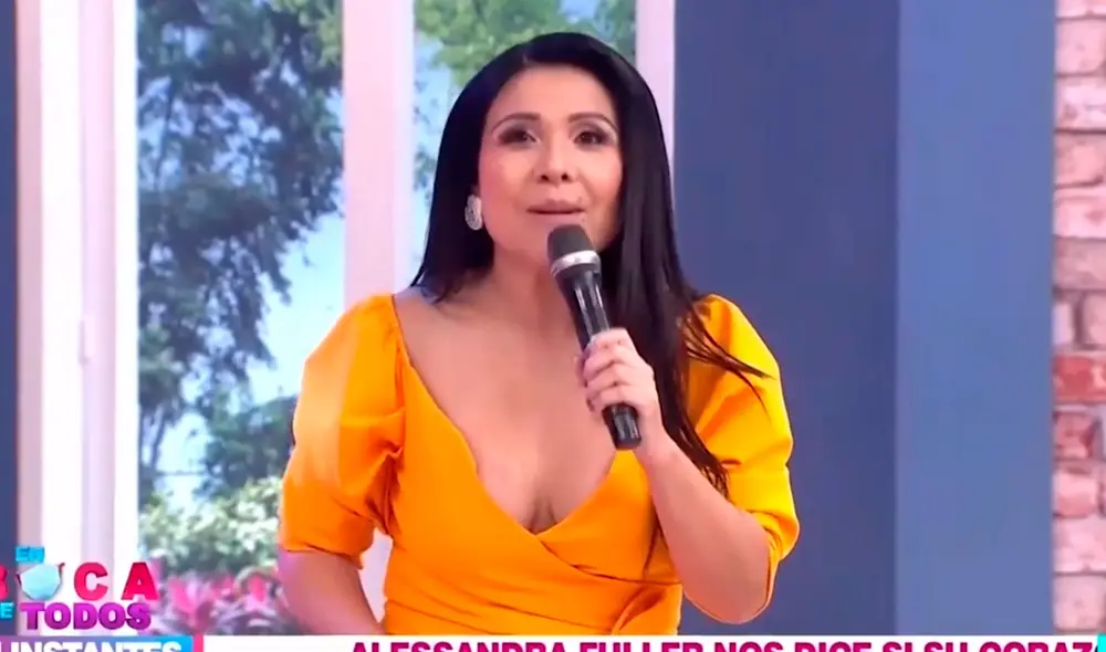 La conductora de TV habló de su paso por Risas y salsa junto a Daysi Ontaneda, quien estuvo como invitada en EBDT. Foto: captura de América TV