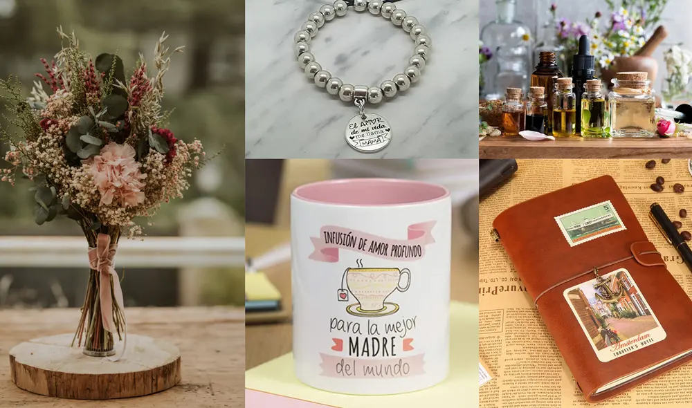 Este año opta por regalos más originales para sorprender a tu mamá en su día. Foto: composición/difusión