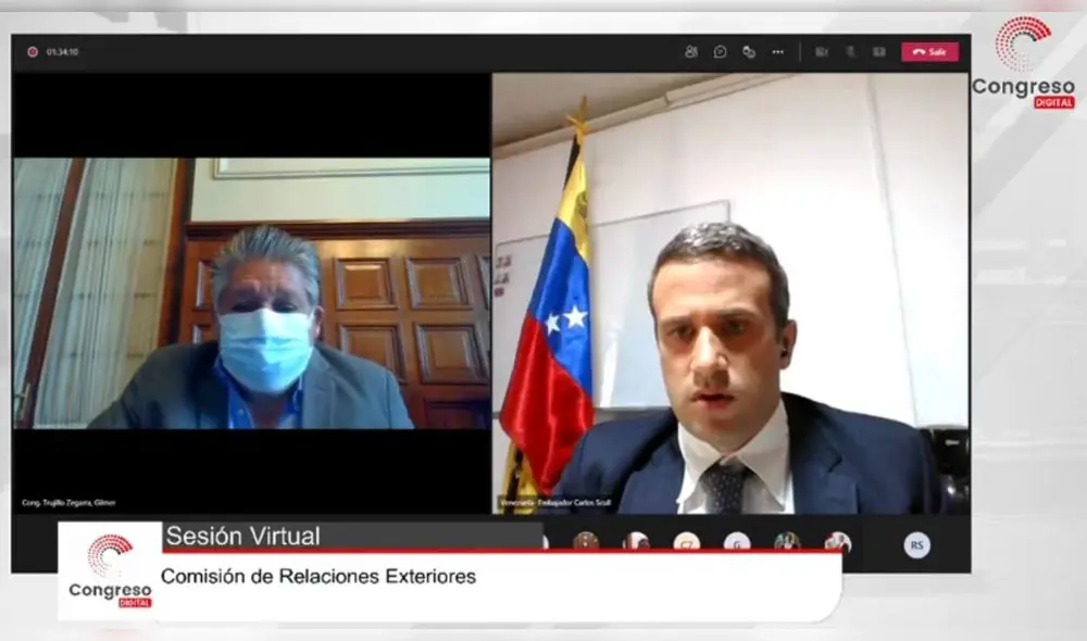 El representante de Juan Guaidó en nuestro país informó que hay más de 300 presos políticos en Venezuela. Imagen: Difusión.