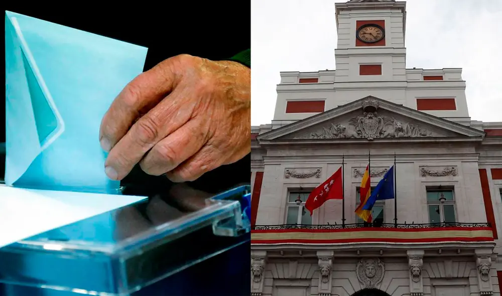 En las elecciones 2021 de Madrid, las mesas de sufragio estarán abiertas entre las 9.00 a. m. y las 8.00 p. m. Foto: composición/EFE