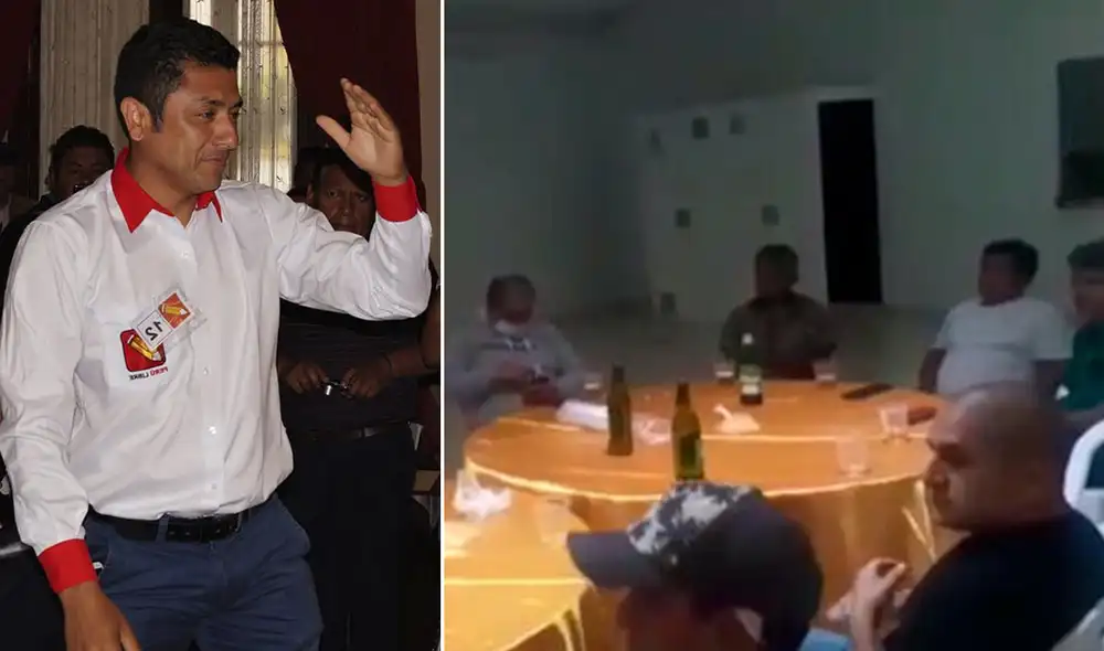 Hasta el momento, el virtual congresista del partido de Vladimir Cerrón no se ha pronunciado por su accionar. Foto: composición