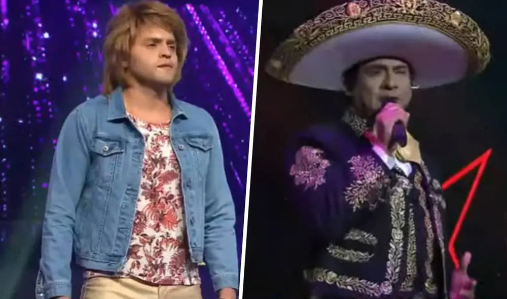 Los imitadores de Jon Bon Jovi y Alejandro Fernández dejaron el programa. Foto: captura de Latina. Los imitadores de Jon Bon Jovi y Alejandro Fernández dejaron el programa. Foto: captura de Latina.