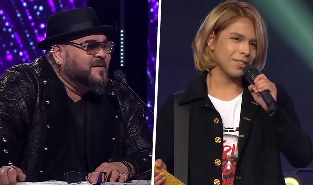 Ángel López elogia la presentación del imitador de Kurt Cobain en Yo soy. Foto: captura de Latina Ángel López elogia la presentación del imitador de Kurt Cobain en Yo soy. Foto: captura de Latina