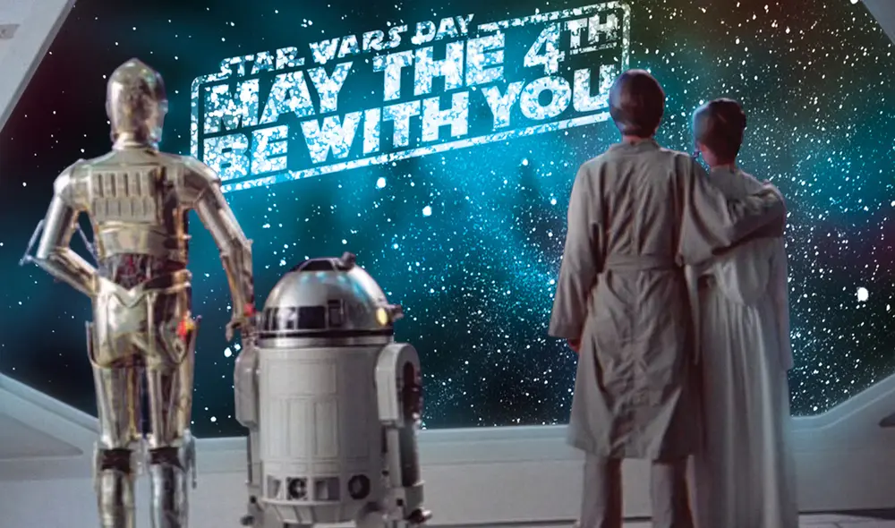 May the force be with you, uno de los eventos más importantes de la comunidad Star Wars. Foto: Disney/Composición