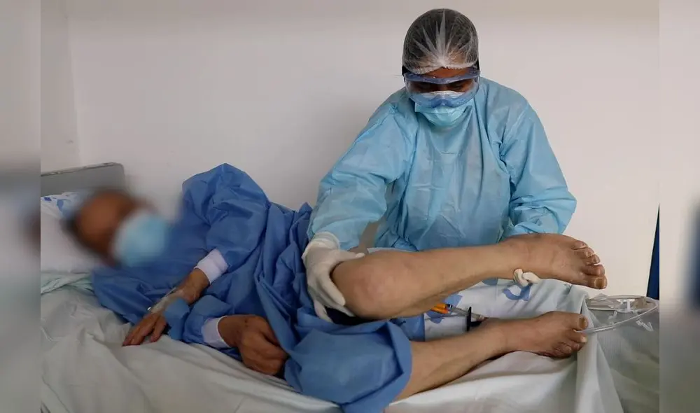 De cada 10 pacientes, cinco presentan escaras; tres en estado grave. Foto: EsSalud