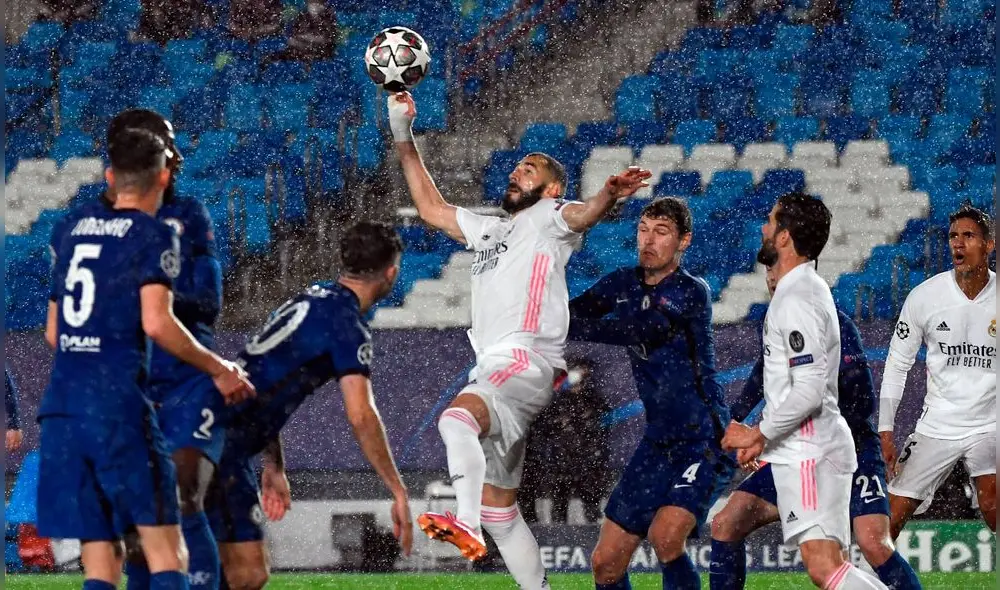 Karim Benzema anotó el tanto del empate en el Alfredo Di Stéfano. Foto: EFE Karim Benzema anotó el tanto del empate en el Alfredo Di Stéfano. Foto: EFE