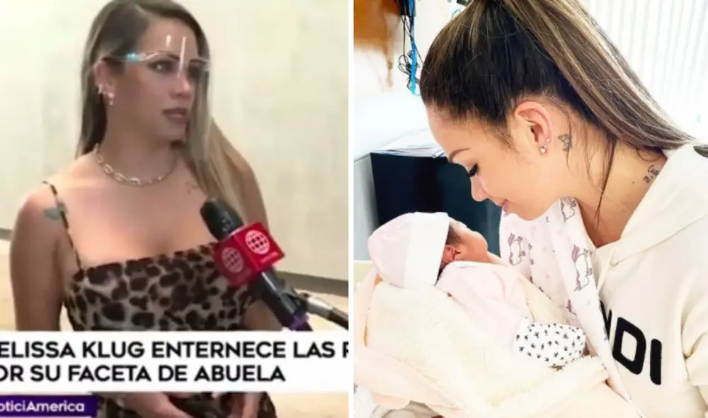 Melissa Klug podría tener a su sexto bebé. Foto: captura de América TV Melissa Klug podría tener a su sexto bebé. Foto: captura de América TV