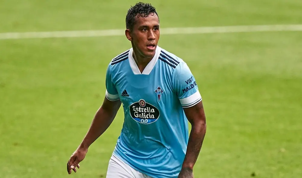Renato Tapia no jugará lo que resta de la temporada por lesión. Foto: Celta de Vigo.