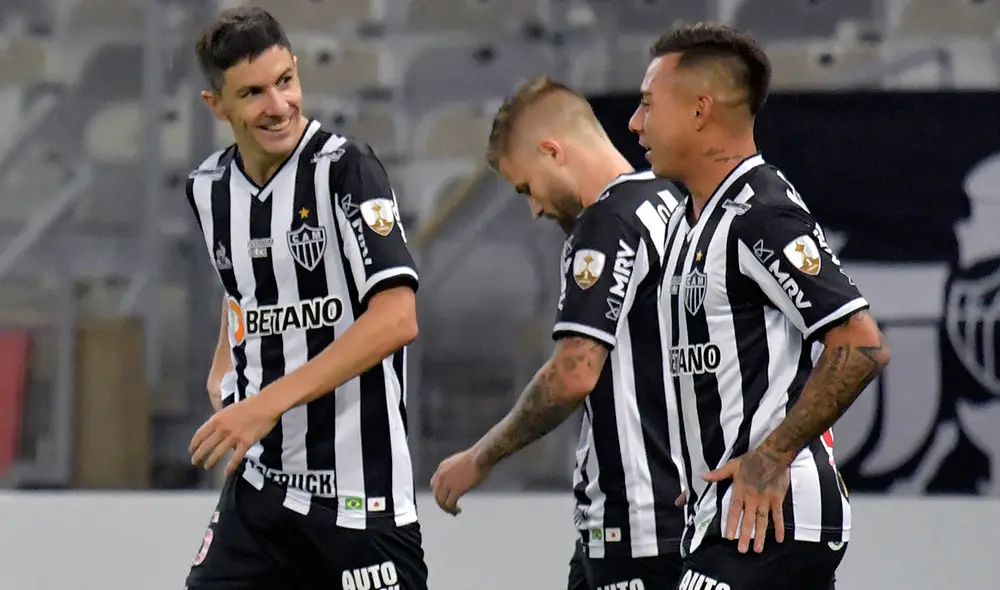Atlético Mineiro es el único puntero de su grupo con 7 unidades. Foto: AFP