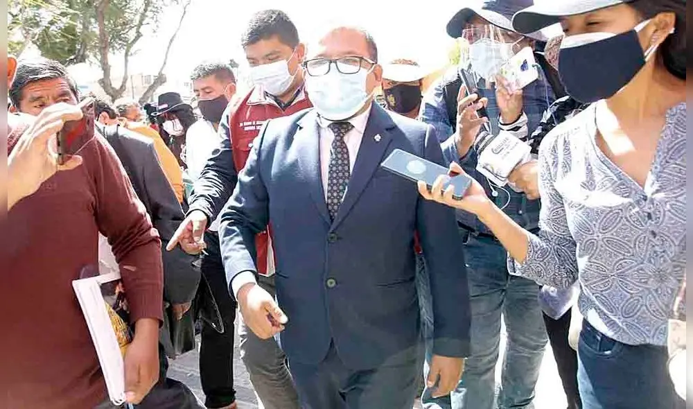 Postura. Según el alcalde, hay que invertir mejor el canon.