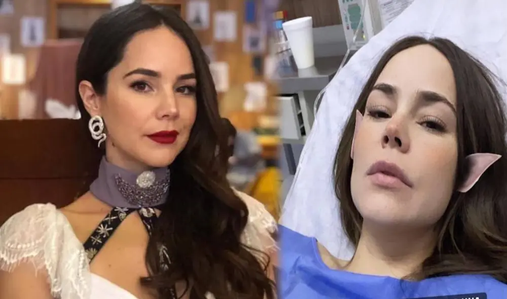 La actriz contó que pasó la noche en el hospital hasta ser establecida. Foto: Camila Sodi/Facebook e Instagram La actriz contó que pasó la noche en el hospital hasta ser establecida. Foto: Camila Sodi/Facebook e Instagram