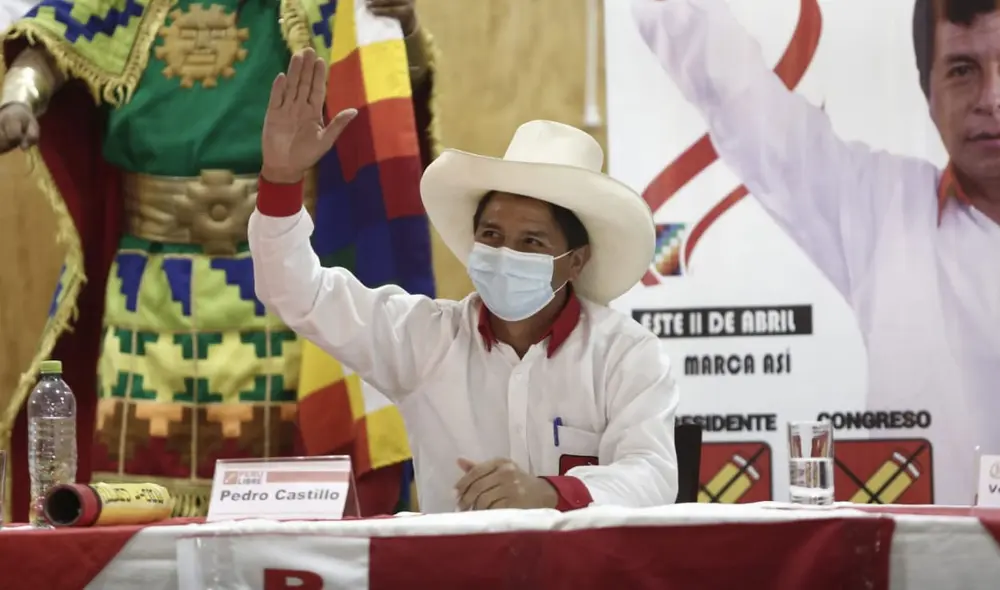 Castillo postula a la presidencia de la República con Perú Libre. Foto: Antonio Melgarejo/La República Castillo postula a la presidencia de la República con Perú Libre. Foto: Antonio Melgarejo/La República