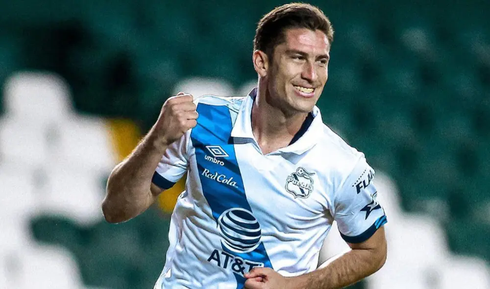 Santiago Ormeño es uno de los goleadores de la Liga MX. Foto: EFE