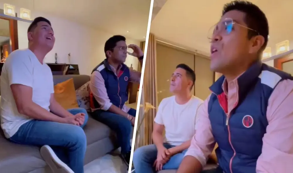 Los cantantes impresionaron con su versión del tema. Foto: Pedro Loli/Instagram Los cantantes impresionaron con su versión del tema. Foto: Pedro Loli/Instagram