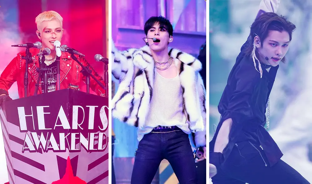 Kingdom: ATEEZ, SF9 y Stray Kids durante performances de Re-born. Foto: Mnet