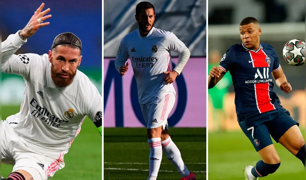 Ramos y Hazard saldrían el equipo; Mbappé sería el jale estrella. Foto: EFE Ramos y Hazard saldrían el equipo; Mbappé sería el jale estrella. Foto: EFE